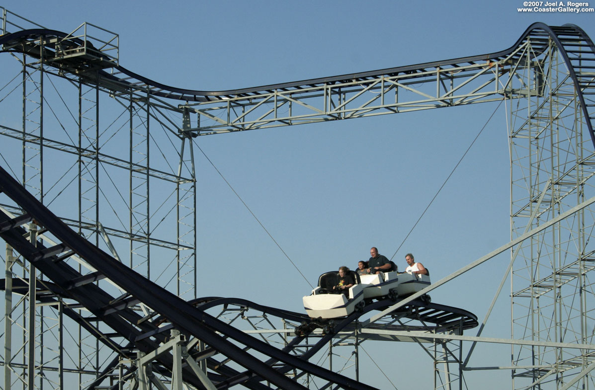 Roller coaster on the Jersey Shore