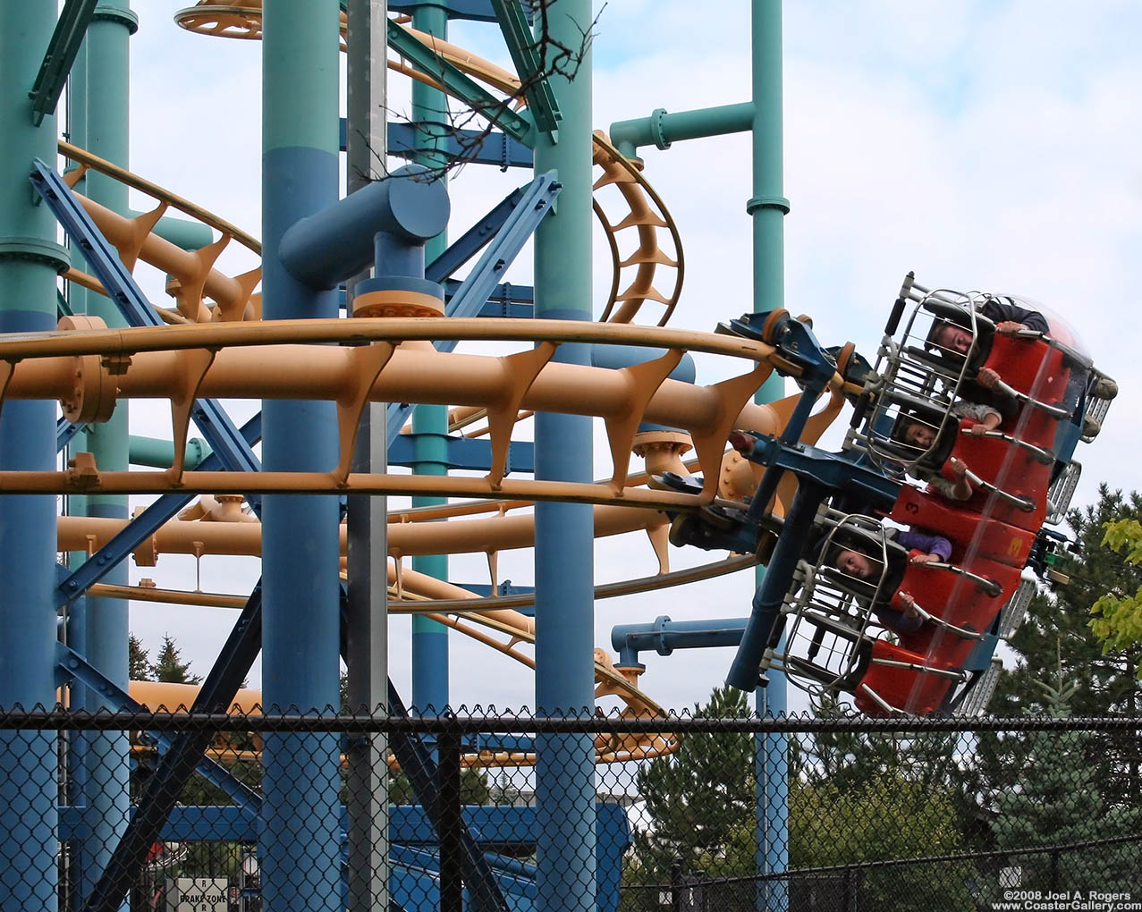 flying roller coaster