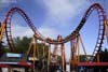 The Bat Vekoma Boomerang coaster The Bat Vekoma Boomerang coaster