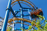 Time Warp flying roller coaster