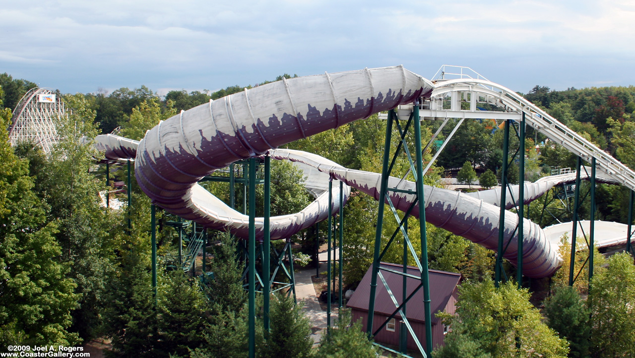 Profile of a bobsleigh ride