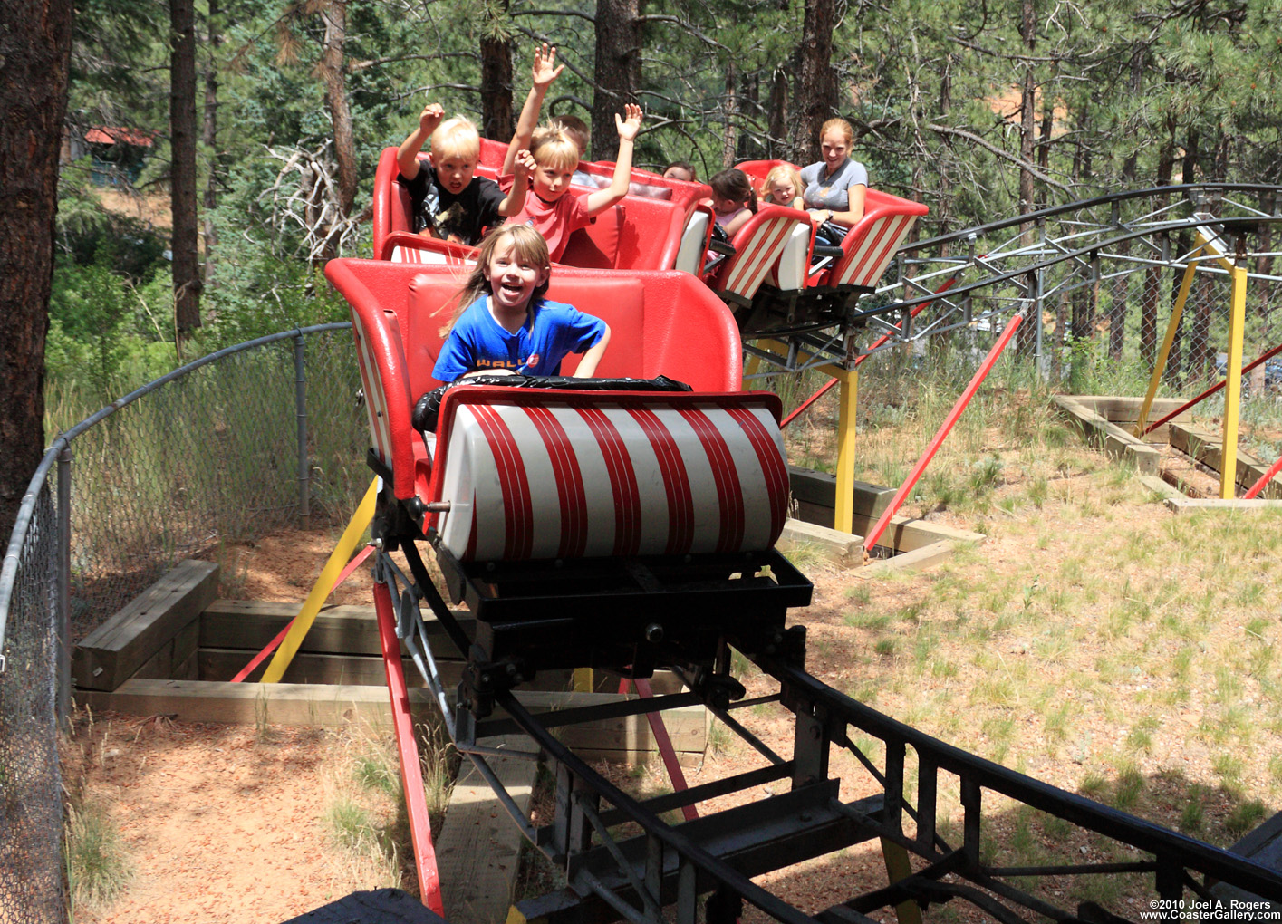 Candy Cane Coaster at Santa's Workshop