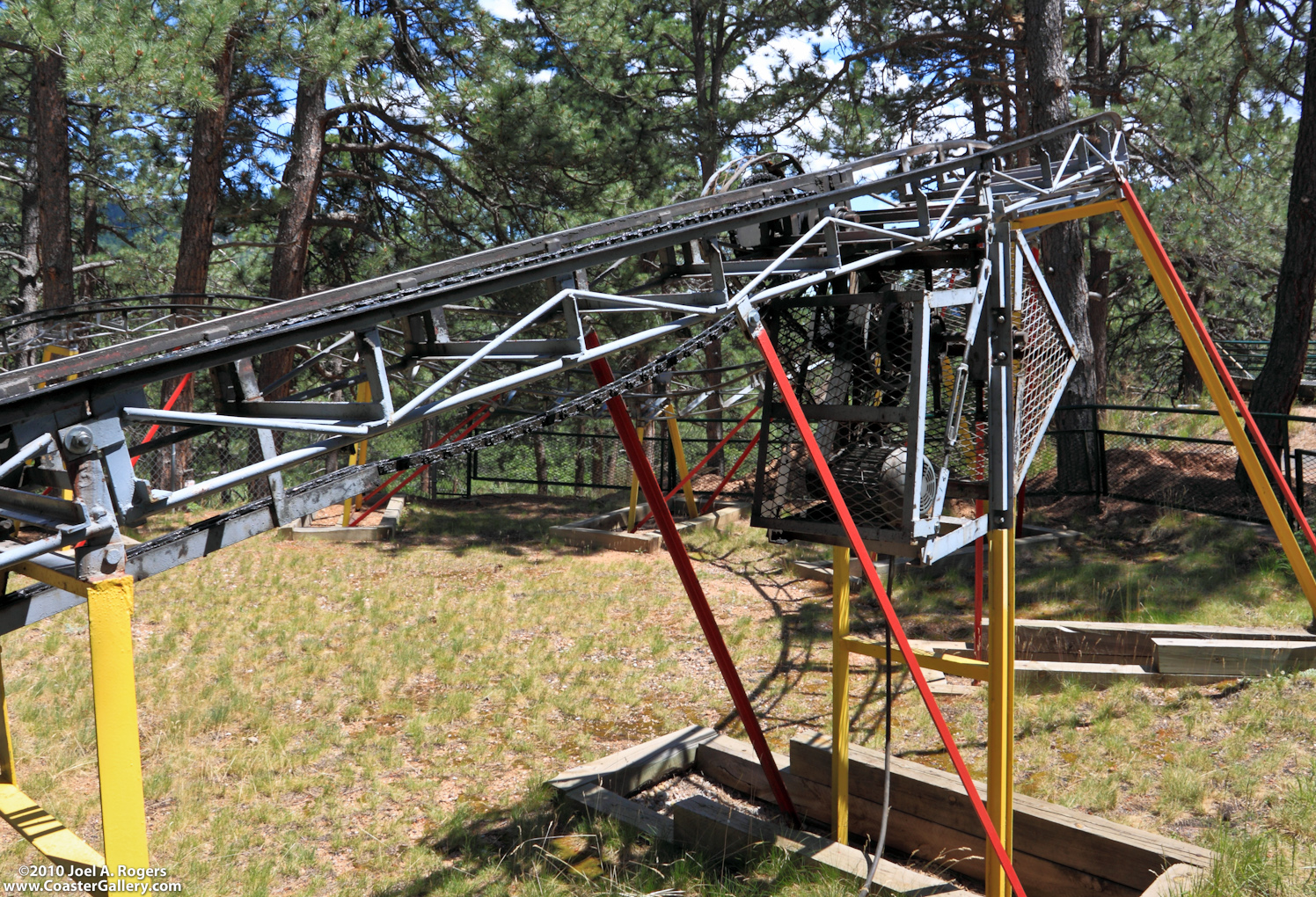 roller coaster's lift hill