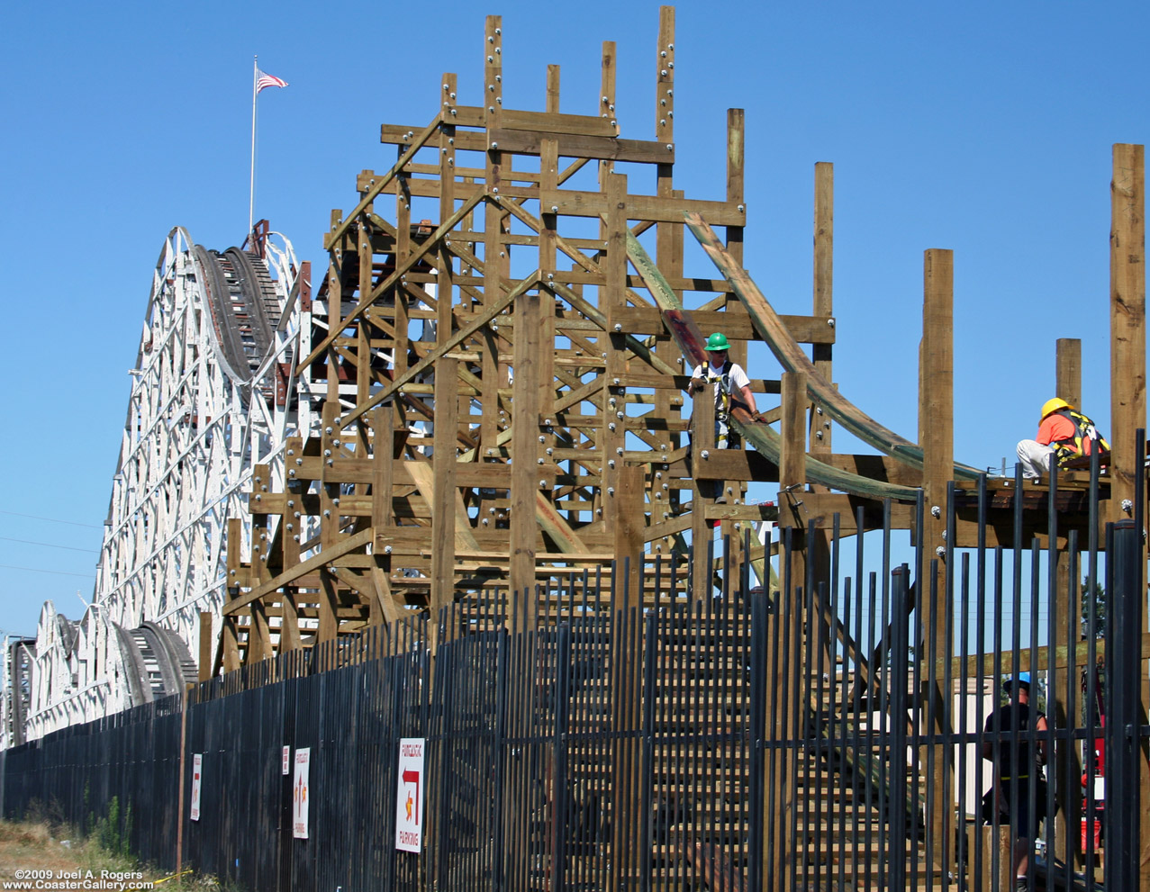 Roller coaster reconstruction