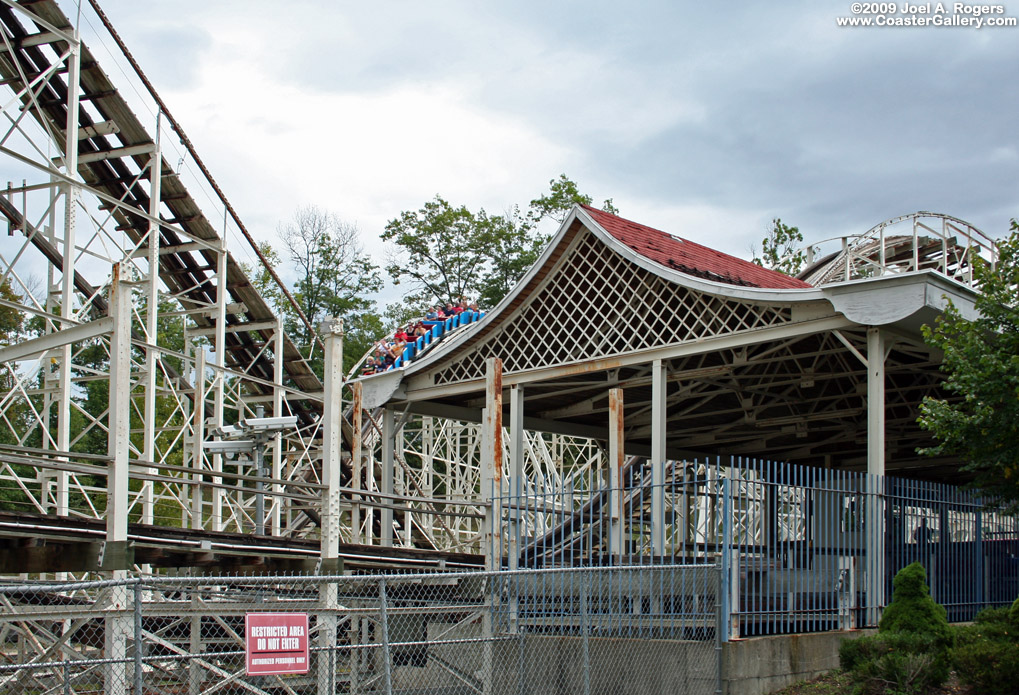 Remnants of Harry Traver's Crystal Beach Cyclone 