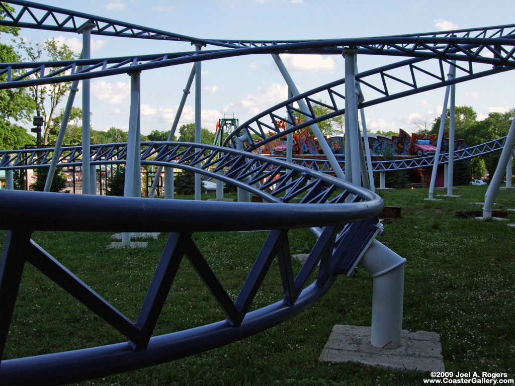 Roller coaster from Bavaria Germany