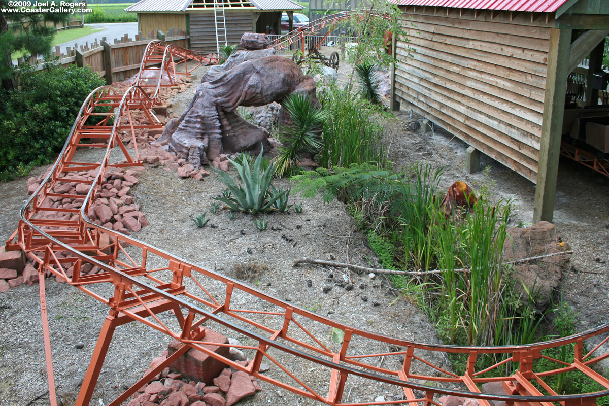 Roller coaster in Deadwood