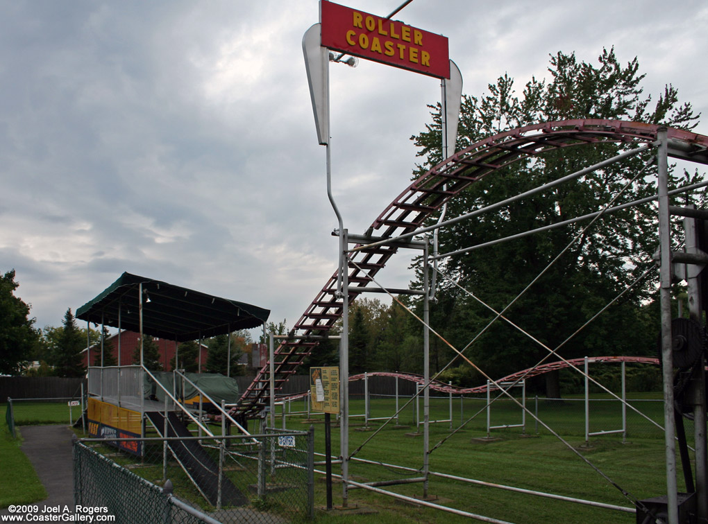 Roller Coaster at Hoffman's Playland