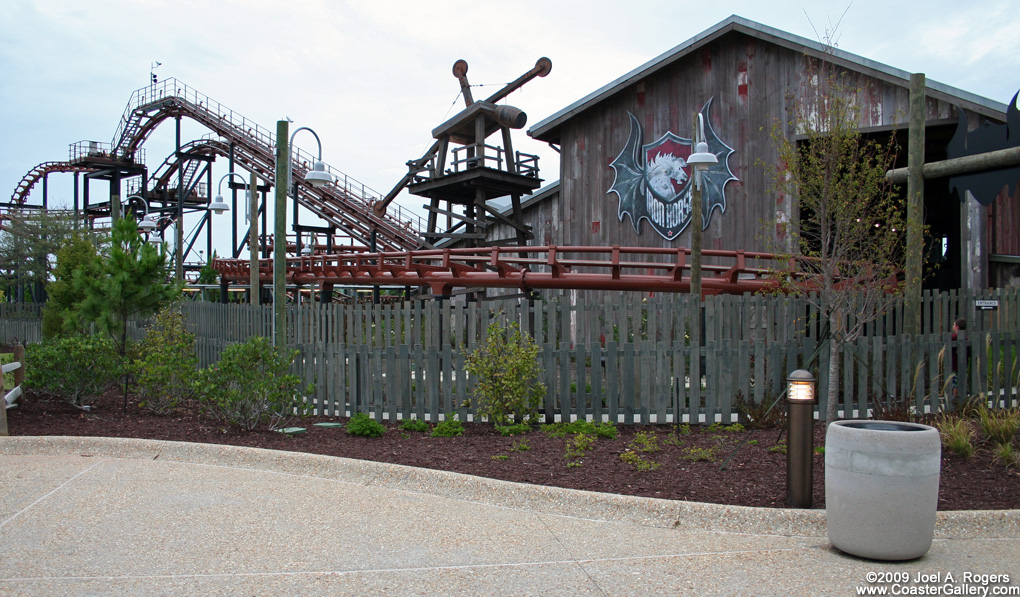 The roller coaster presently known as Iron Horse