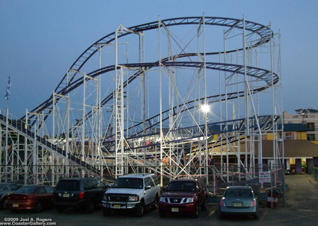 Amusement park on the Jersey Shore