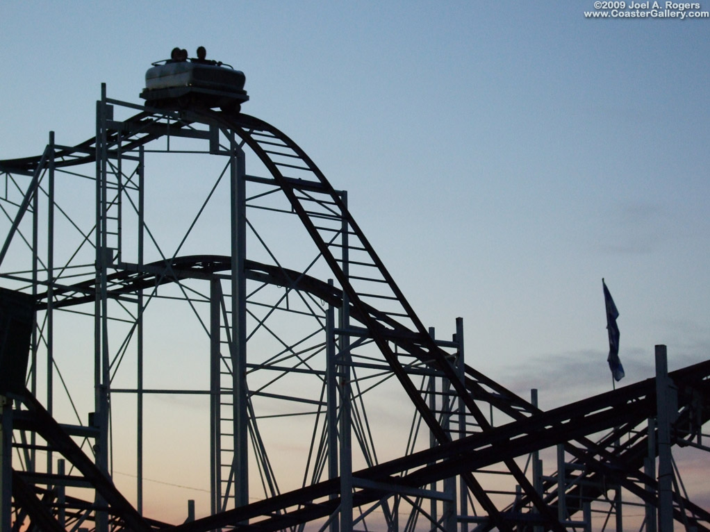 Roller coaster that was Standing 
But Not Operating (SBNO)