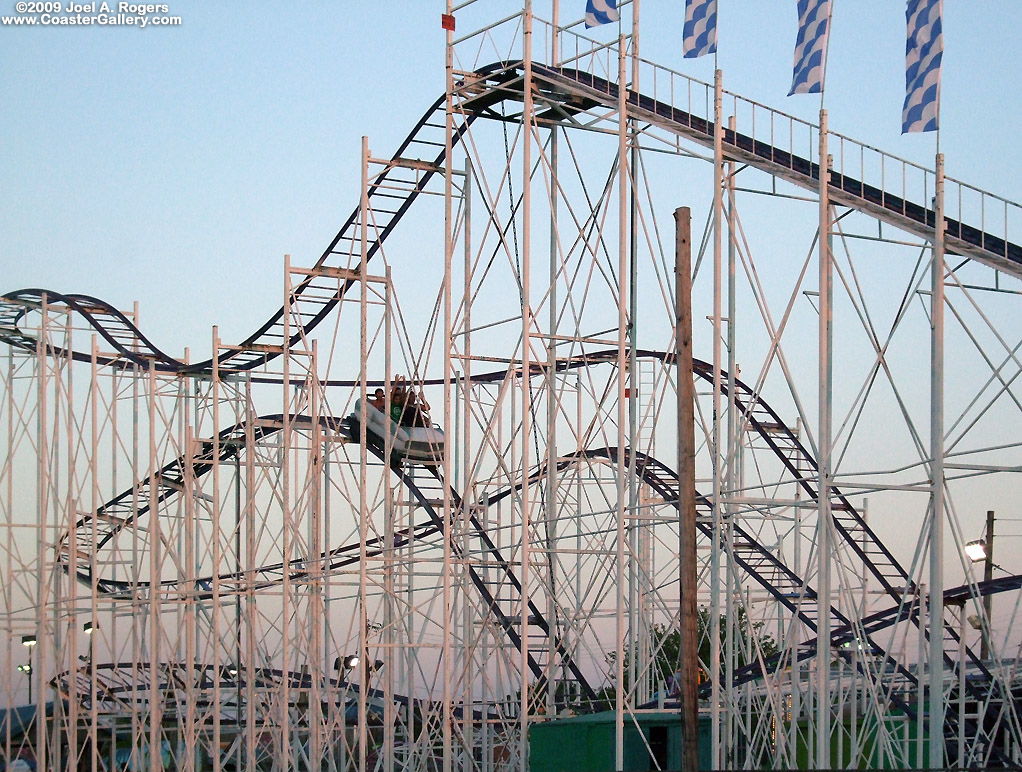 Sea-side roller coaster