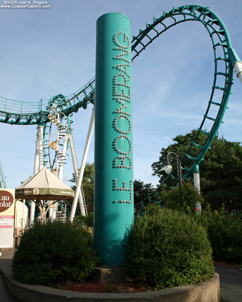 Le Boomerang at La Ronde in Montreal, Quebec