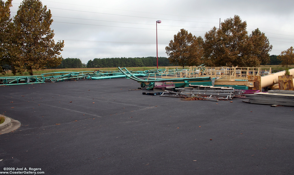 Lots of steel at the NASCAR SpeedPark