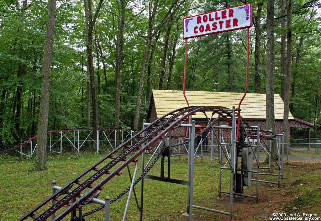 Kiddie coaster in Lake George, NY