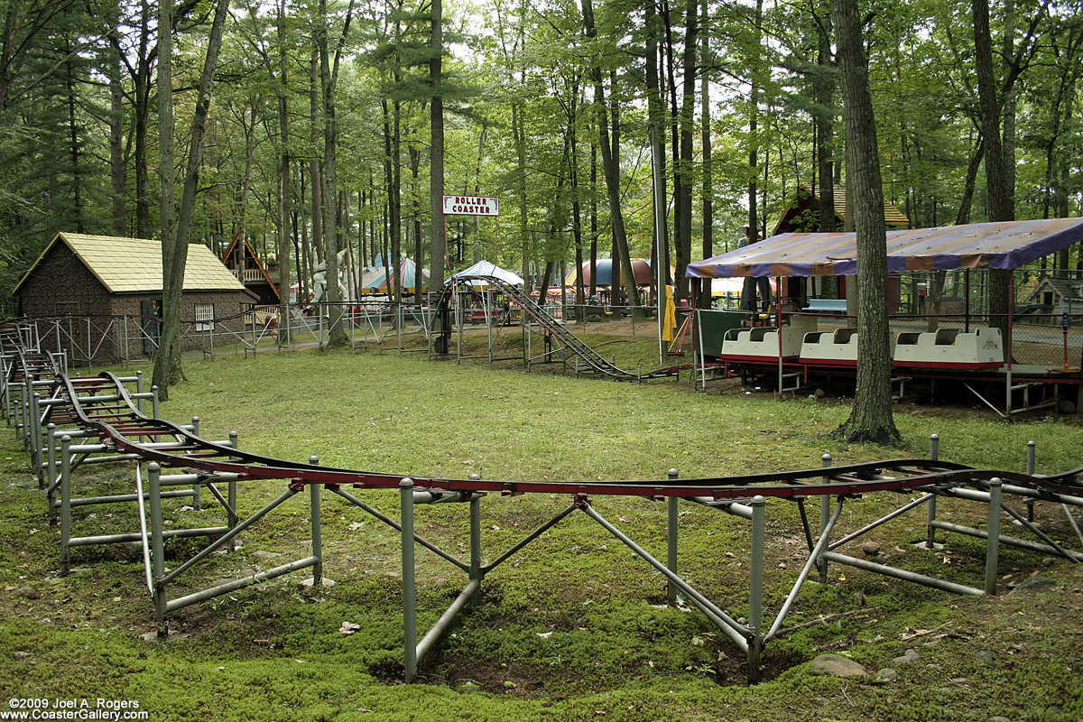 Theme park in the New York woods