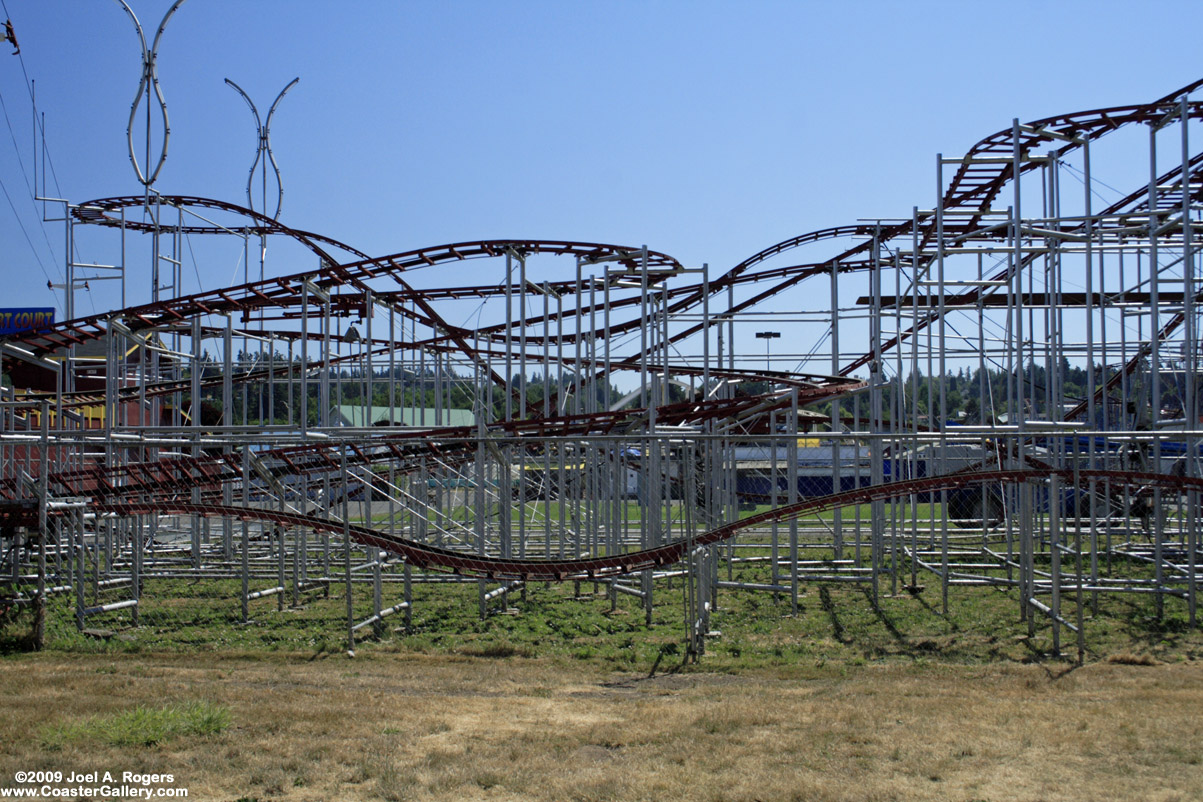 Monster Mouse roller coaster in Washington