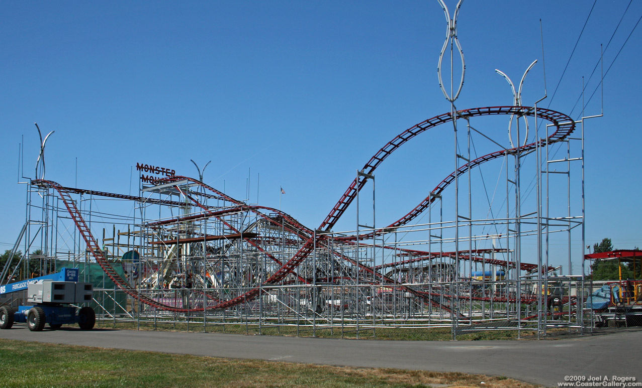 The largest roller coaster built by Herschell