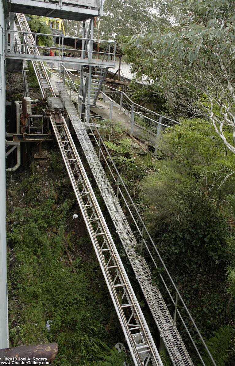 Standing But Not Operating (SBNO) roller coaster near Katoomba, Australia