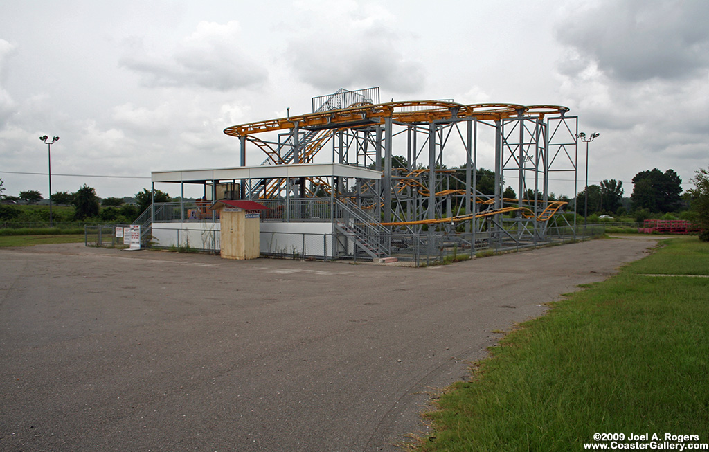 Standing But Not Operating (SBNO) roller coaster