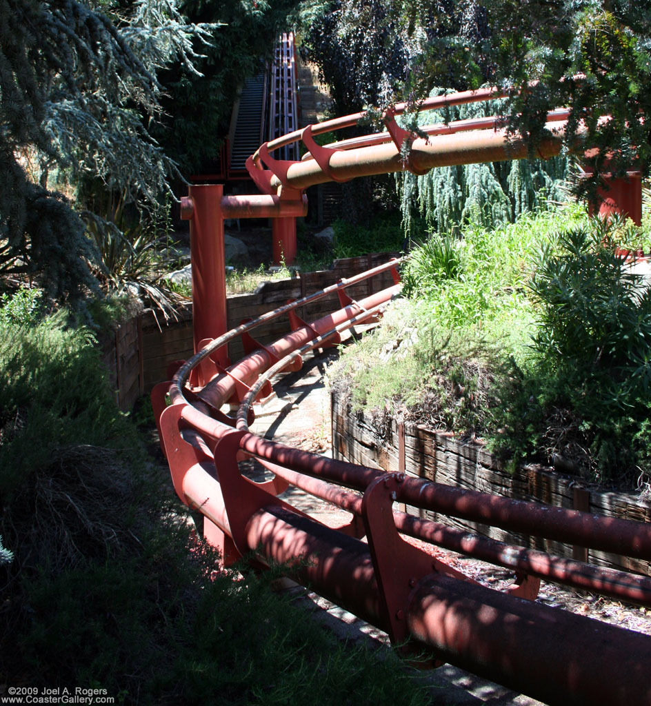 Roller coaster near San Francisco