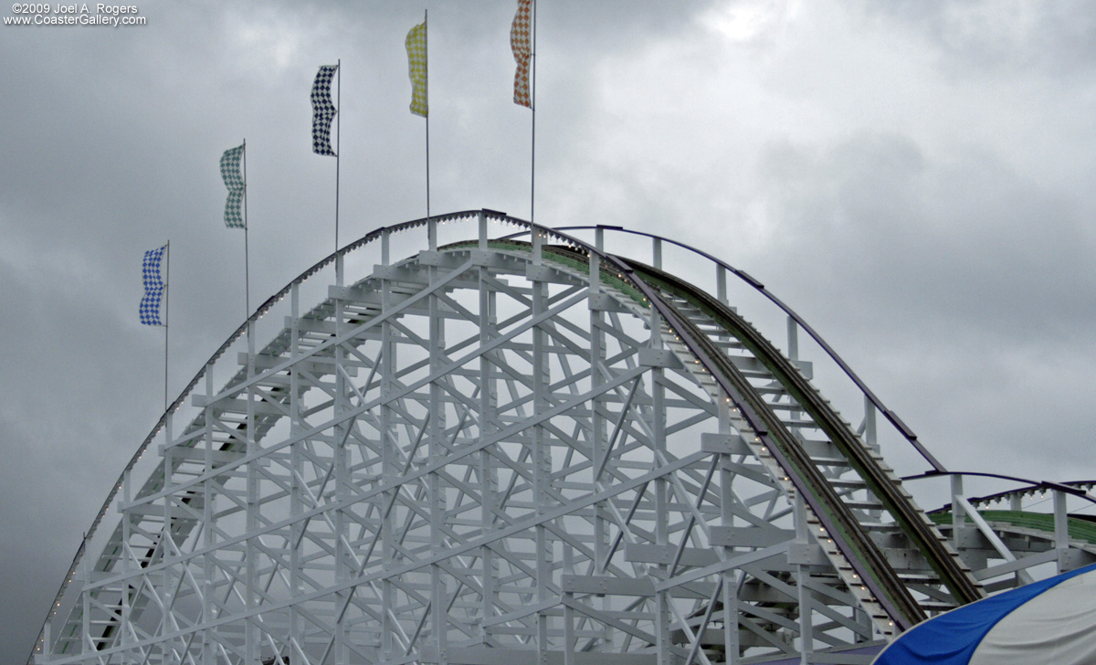 John C. Allen roller coasters