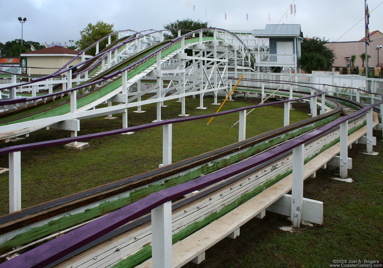 Bunny Hopping on a roller coaster