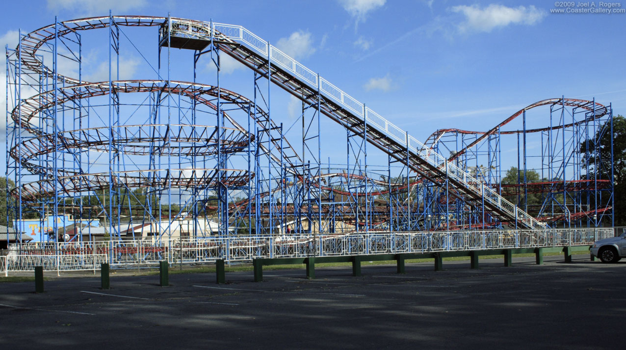 Roller coaster built by SDC