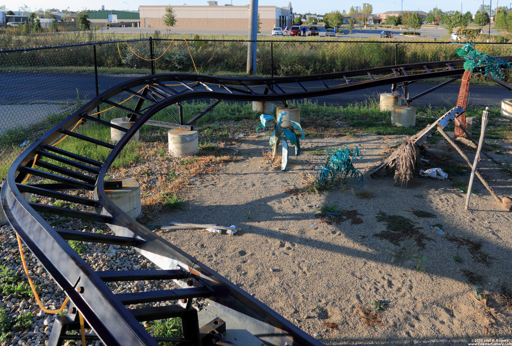 Roller coaster near Indianapolis