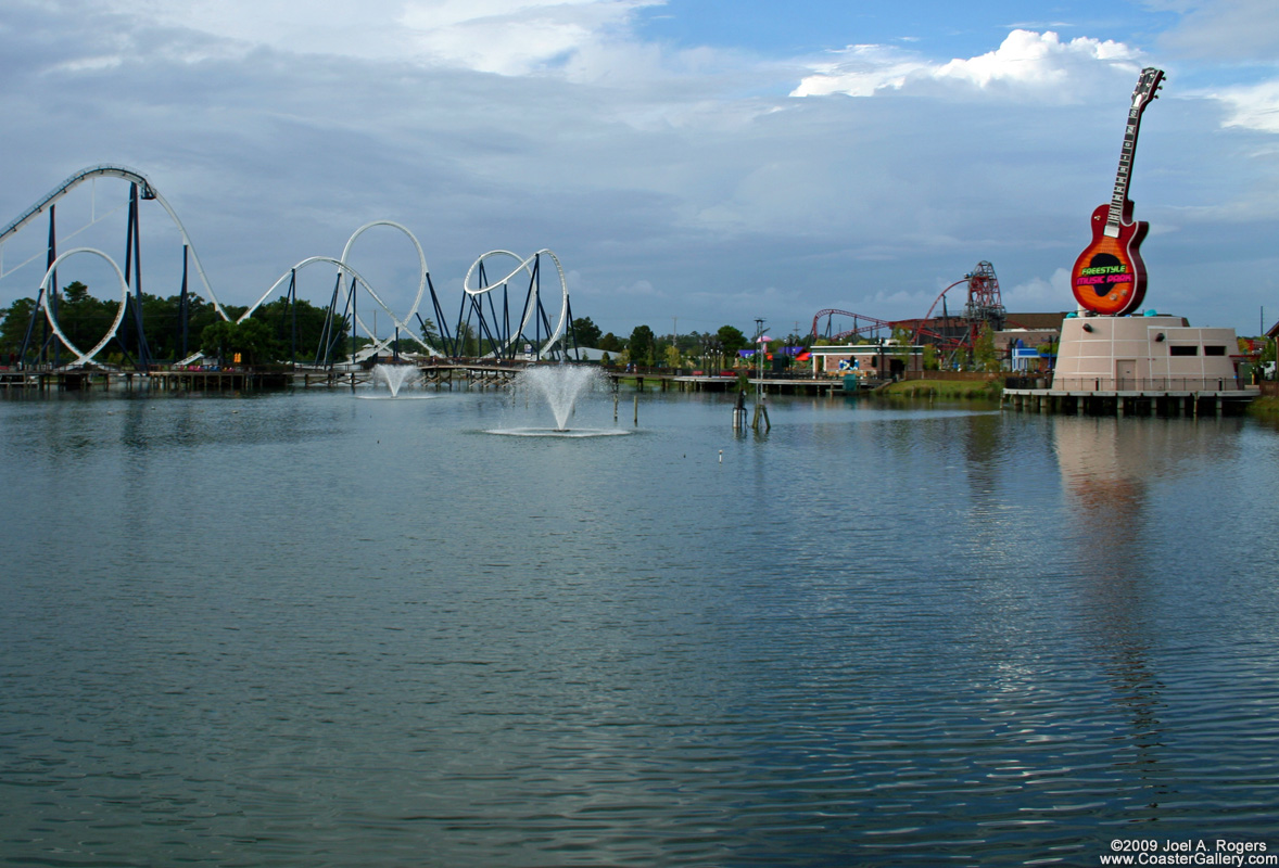 Site of the Bohemian Rhapsody and Kiss The Sky shows