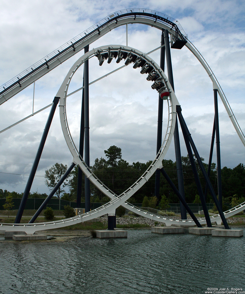 The tallest roller coaster in North and South Carolina