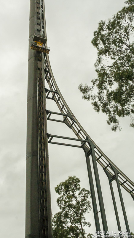 Drop ride built by Intamin AG