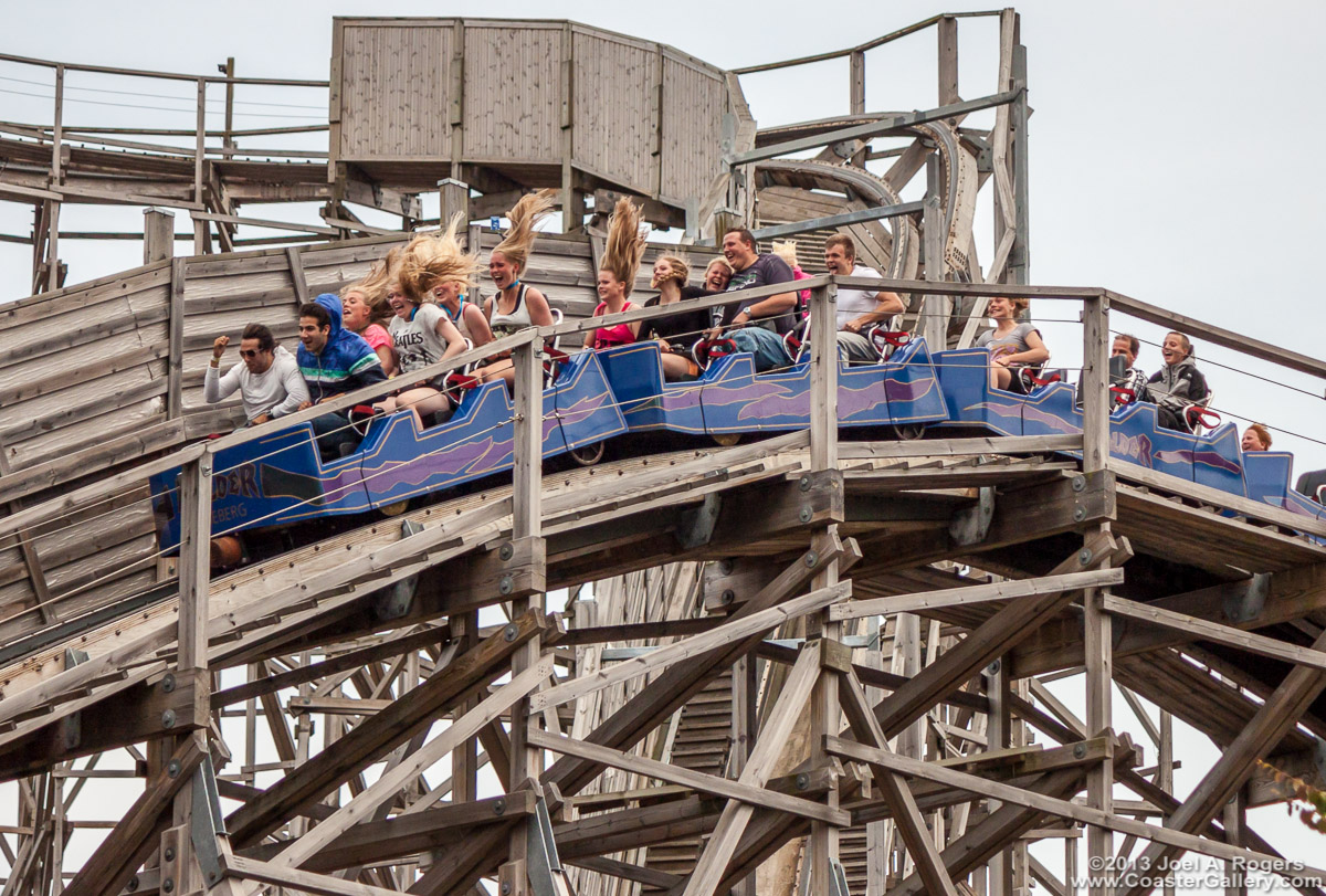 Airtime causing a hair-raising experience