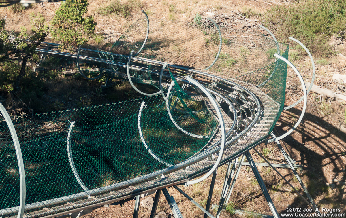 Alpine coaster in Glenwood Springs