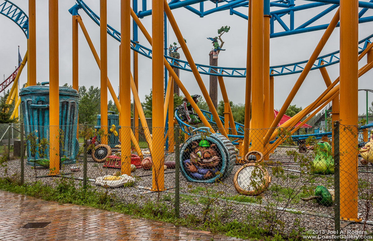 Strange and wacky sculptures and statues at Denmark's BonBon-Land