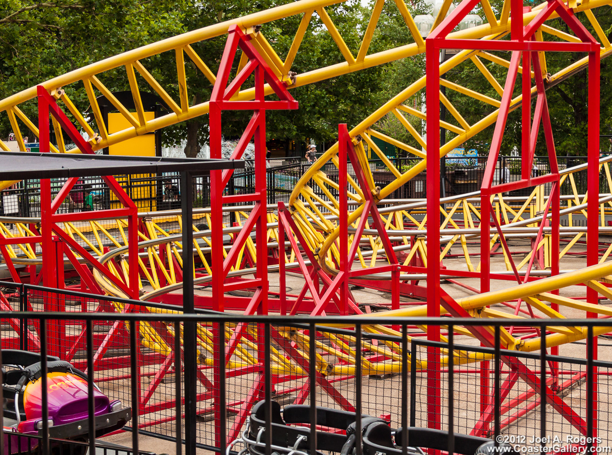Schwarzkopf roller coaster paint job