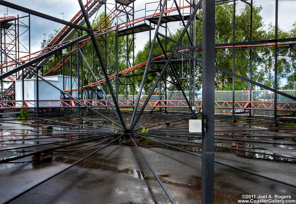 Roller Coaster after the rain. Vuoristorata sateen jlkeen.