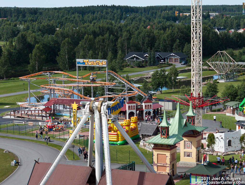 Scenic view of Finland's PowerPark and PowerLand