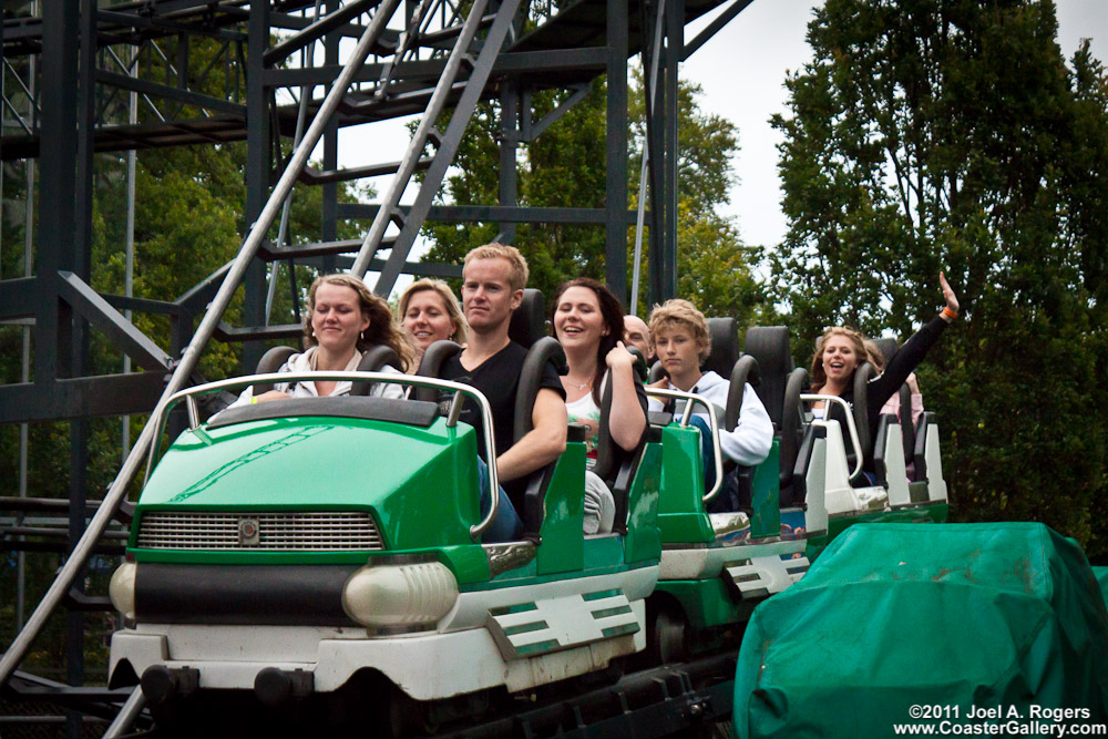 Roller coaster restraint systems