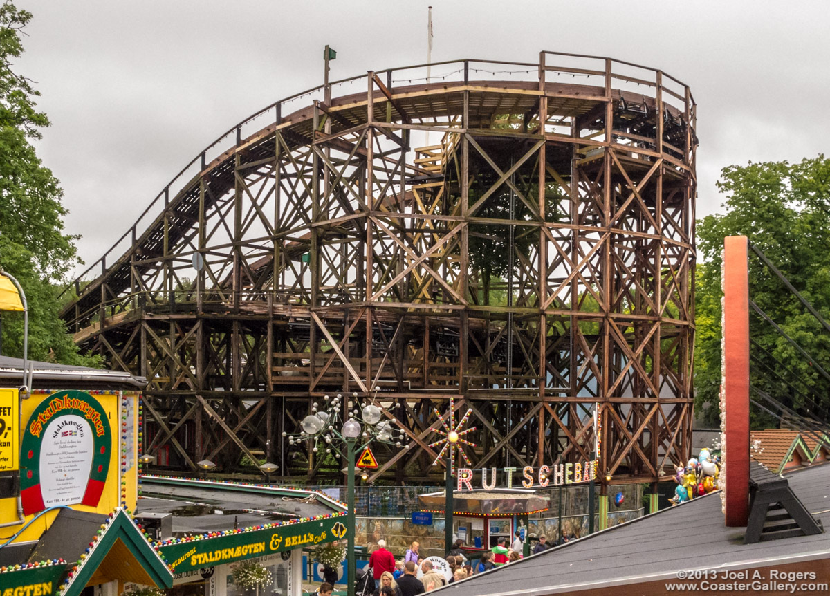 Rutschebanen roller coaster