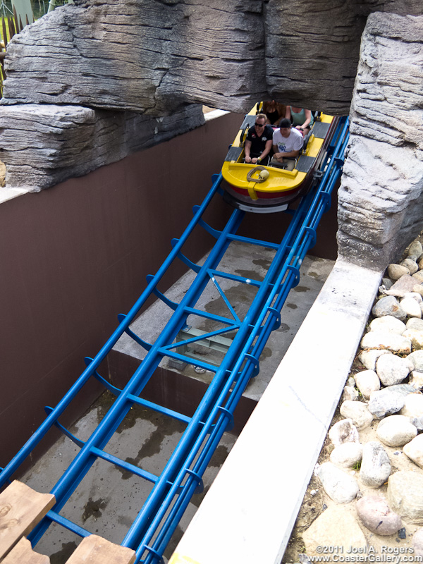 Water roller coaster