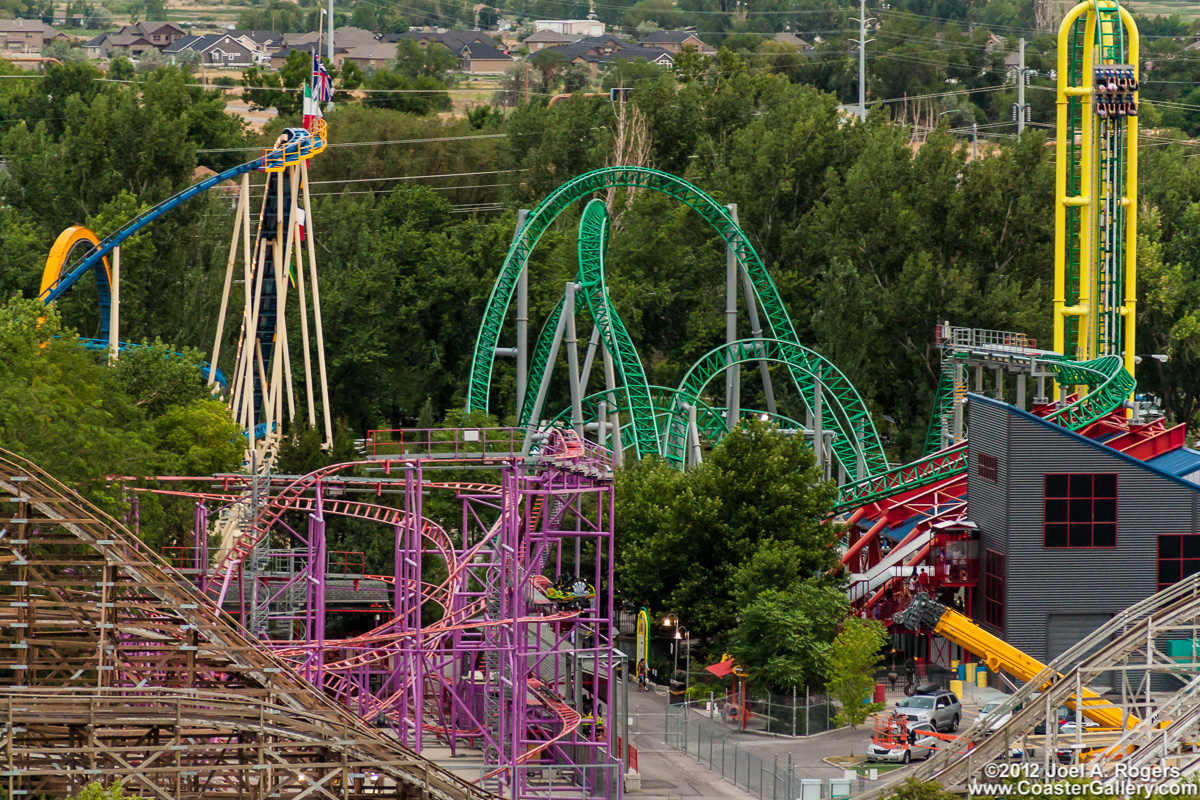 Different types of roller coasters
