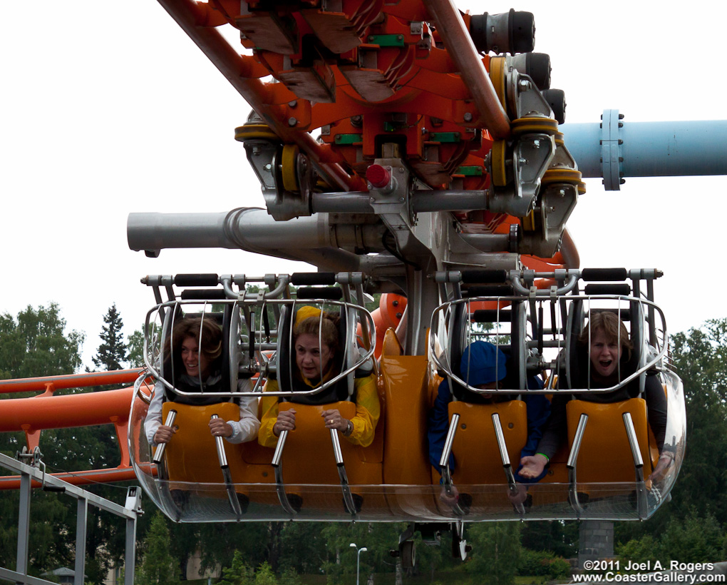 The most uncomfortable roller coaster I have been on!