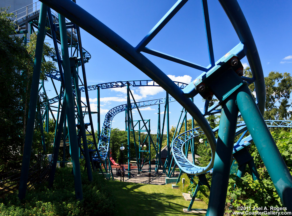 Roller coaster in Eurpoe width=