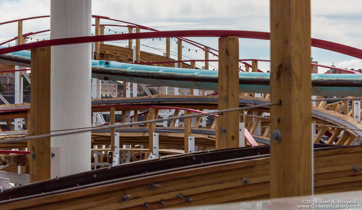 The Twister roller coaster at Gröna Lund