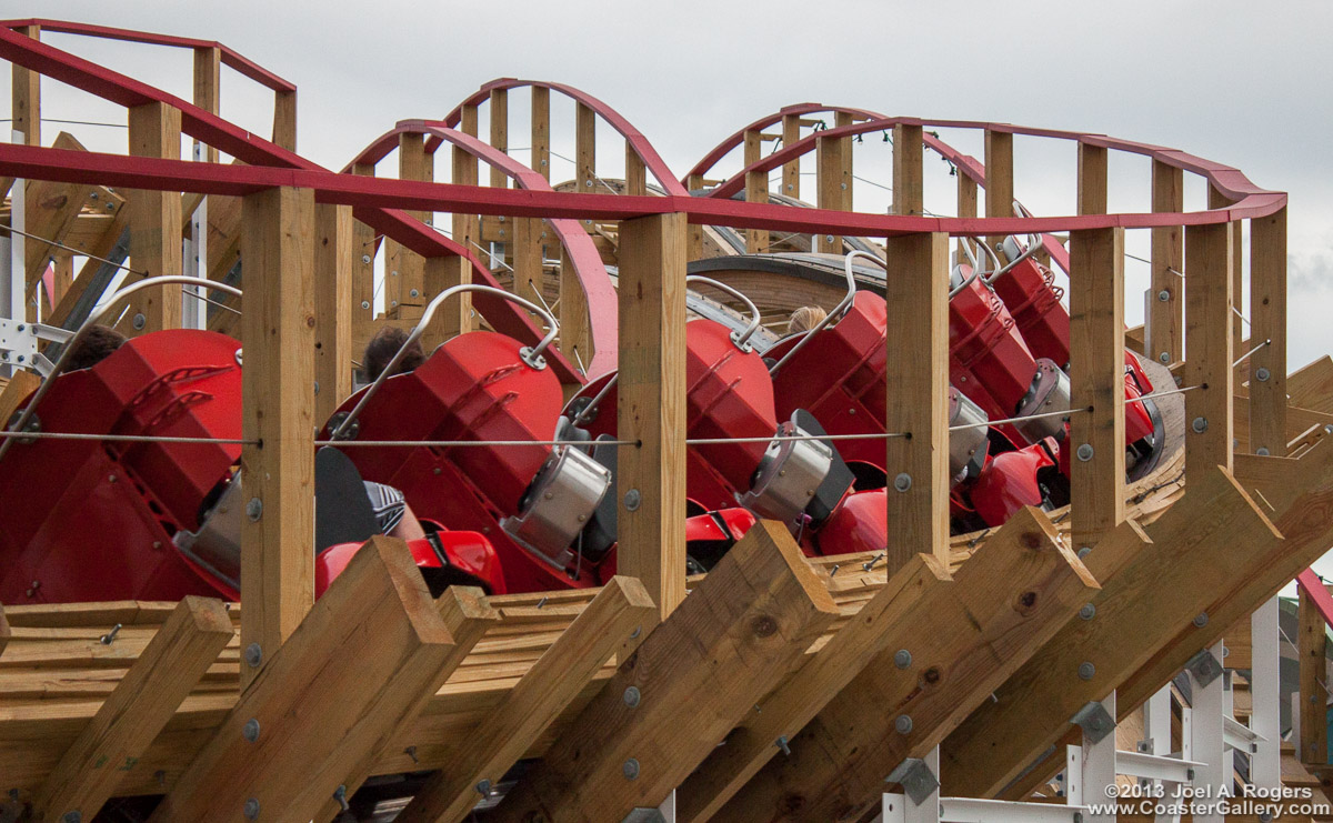 The Twister roller coaster at Gröna Lund