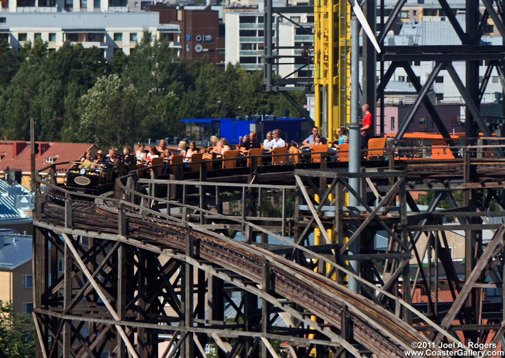 Roller coaster in Scandinavia