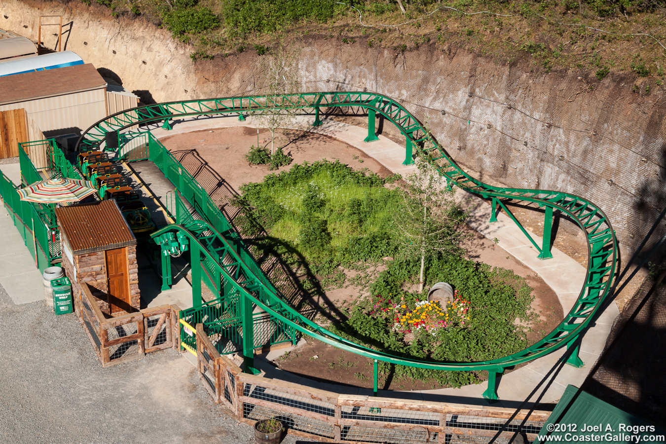 Wild West Express roller coaster