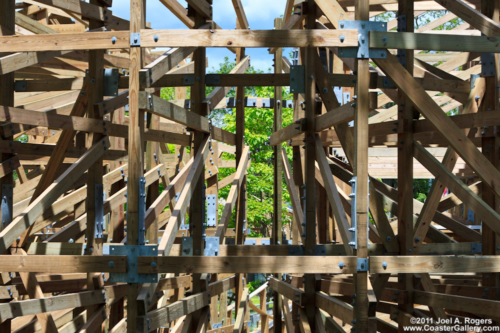 Roller coaster construction techniques
