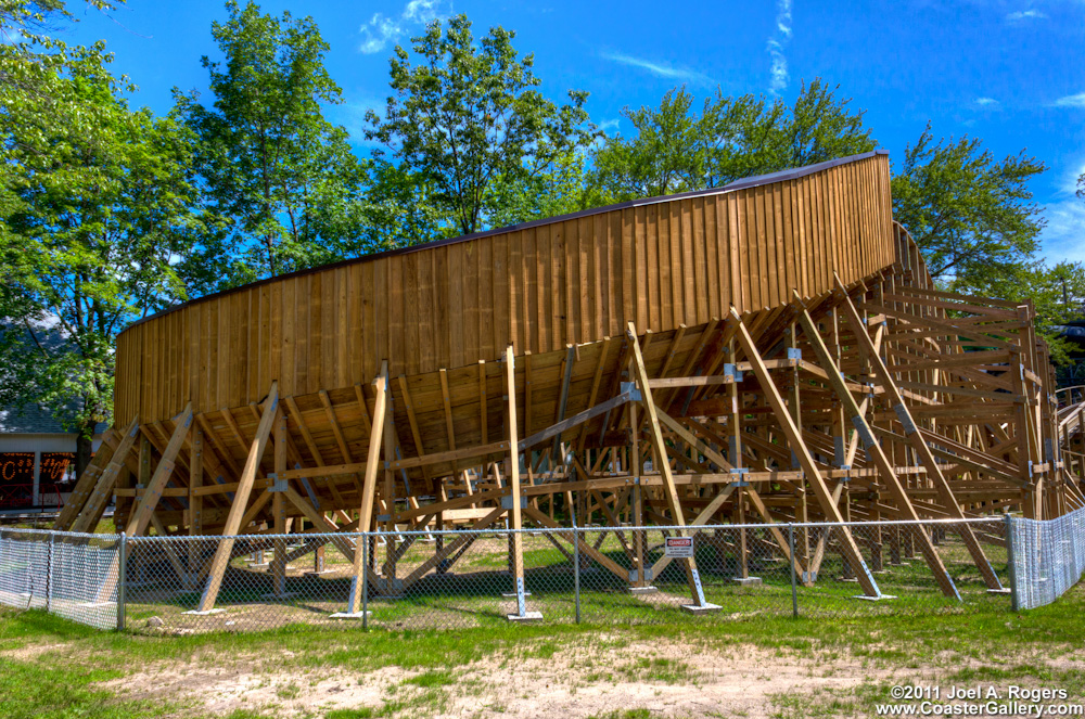 Wooden Warrior tunnel